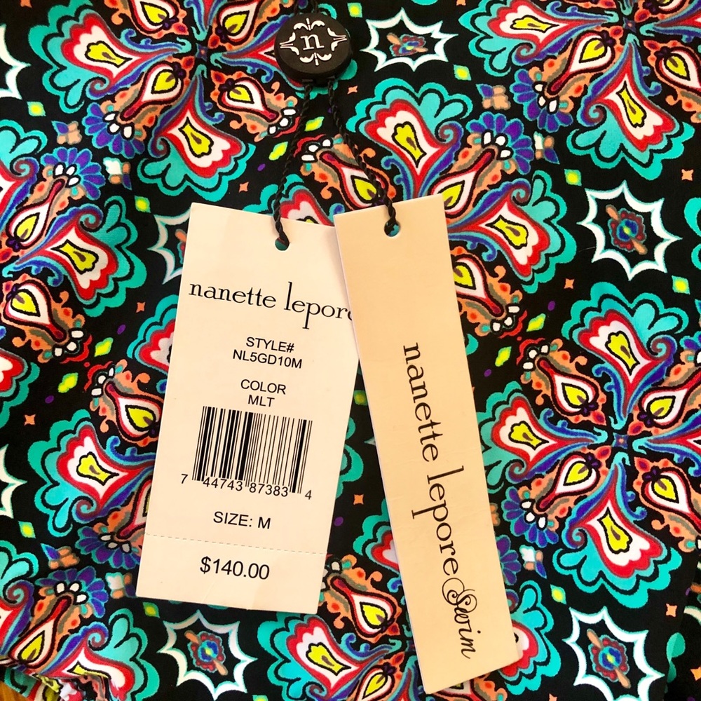 Nanette Lepore Printed One-Piece Swimsuit - Picture 8 of 8